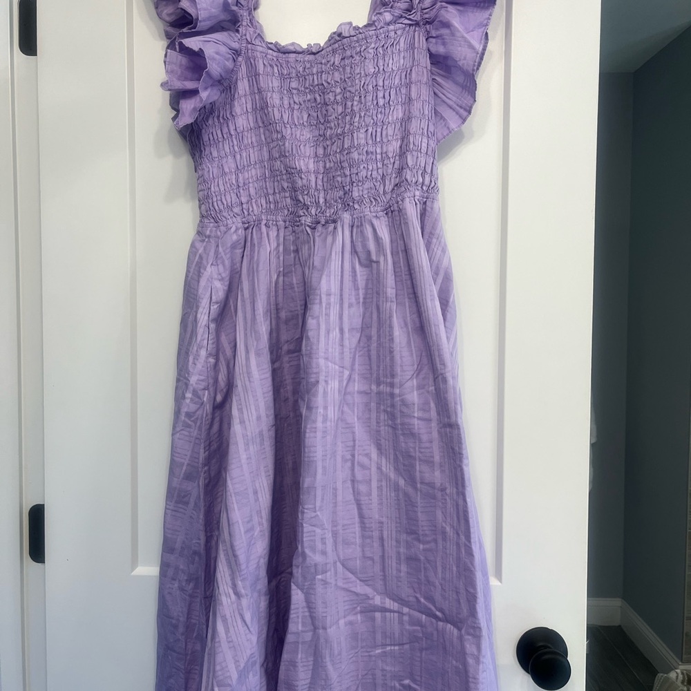 Banana Republic smocked dress size medium